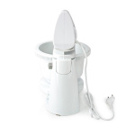 Nedis Hand Mixer | 200 W | 5-Speed Settings | Turbo feature | Turning Bowl / 2 Beaters / 2 Dough Hooks | Grey / White