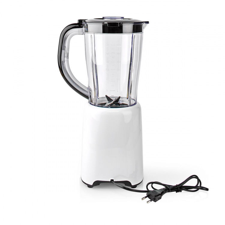 Nedis Stand Blender | 800 W | 1.5 l | Plastic | 2-Speed Settings | White