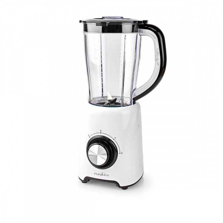 Nedis Stand Blender | 800 W | 1.5 l | Plastic | 2-Speed Settings | White