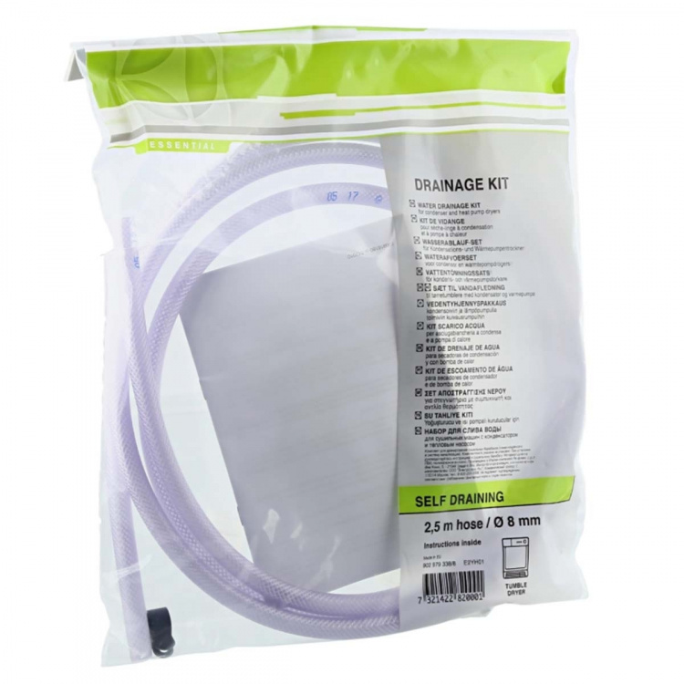 Electrolux E2YH01 Accessory set for condensation drainage for tumble dryers Electrolux E2YH01 Accessory set for condensation drainage for tumble dryers