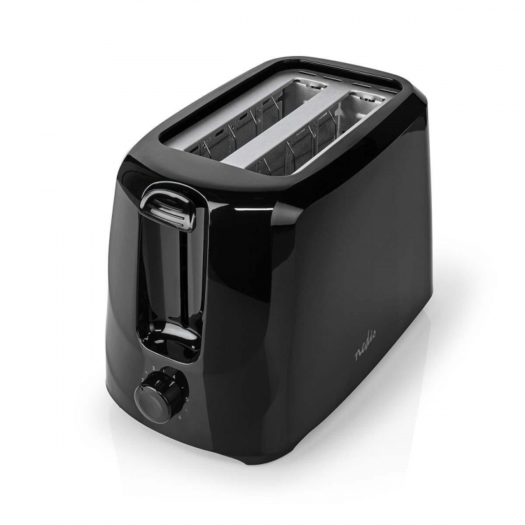 Nedis Toaster | 2 Slots | Browning levels: 6 | Black
