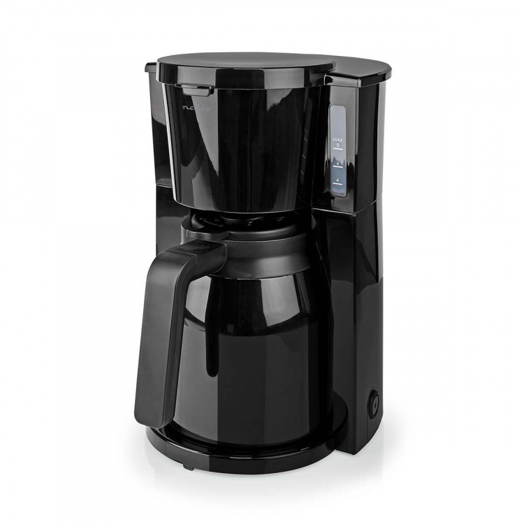 Nedis Coffee Maker | Filter Coffee | 1.0 l | 8 Cups | Black