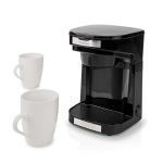 Nedis Coffee Maker | Filter Coffee | 0.25 l | 2 Cups | Black