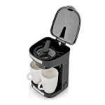 Nedis Coffee Maker | Filter Coffee | 0.25 l | 2 Cups | Black