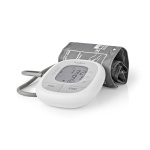 Nedis Blood Pressure Monitor | Arm | LCD | 22 - 42 cm | Memory slots: 60 | White