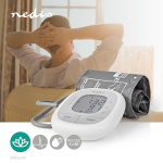 Nedis Blood Pressure Monitor | Arm | LCD | 22 - 42 cm | Memory slots: 60 | White