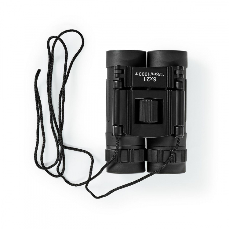 Nedis Binocular | Magnification: 8 x | Objective lens diameter: 21 mm | Field of view: 128 m | Travel bag included | Black