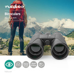 Nedis Binocular | Magnification: 10 x | Objective lens diameter: 42 mm | Field of view: 96 m | Travel bag included | Black