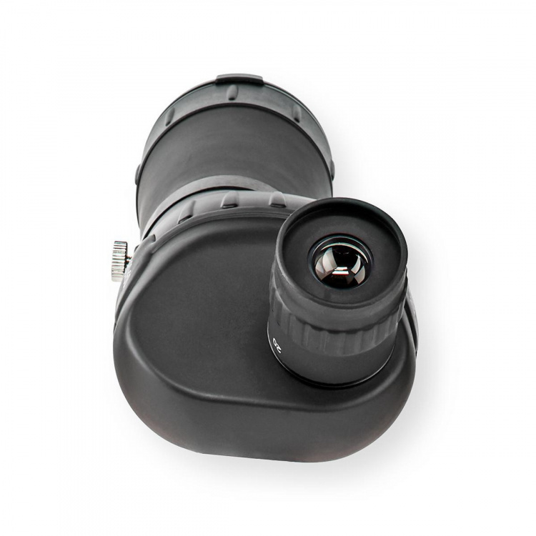 Nedis Spotting Scope | Magnification range: 20-60 | Objective lens diameter: 60 mm | Field of view: 38 m | Dioptric correction | Travel bag included | Black