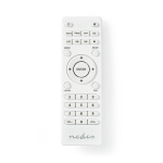 Nedis Replacement Remote Control | Suitable for: RDIN2000WT / RDIN2500WT | Fixed | 1 Device | Clear Lay-out | Infrared | White