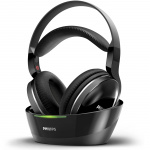 Trådlösa TV-hörlurar Svarta Trådlösa TV-hörlurar Svarta