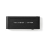 Nedis HDMI™ Splitter | 4 port(s) | 4x HDMI™ Output | 4K@60Hz | 18 Gbps | Metal | Anthracite