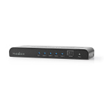 Nedis HDMI™ Splitter | 4 port(s) | 4x HDMI™ Output | 4K@60Hz | 18 Gbps | Metal | Anthracite