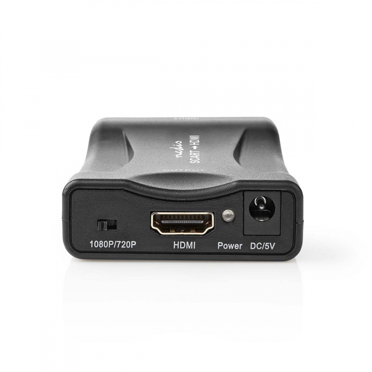 Nedis HDMI™ Converter | SCART Female | 1x HDMI™ Output | 1-way | 1080p | 1.2 Gbps | ABS | Black Nedis HDMI™ Converter | SCART Female | 1x HDMI™ Output | 1-way | 1080p | 1.2 Gbps | ABS | Black