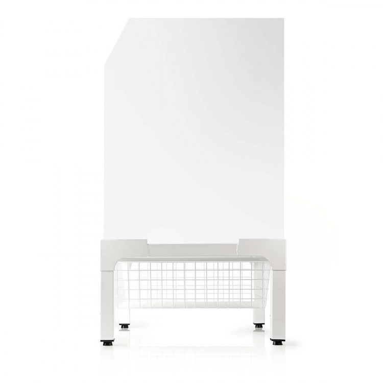 Nedis Stand for Washing Machine & Dryer | Wire basket | 200 kg | White