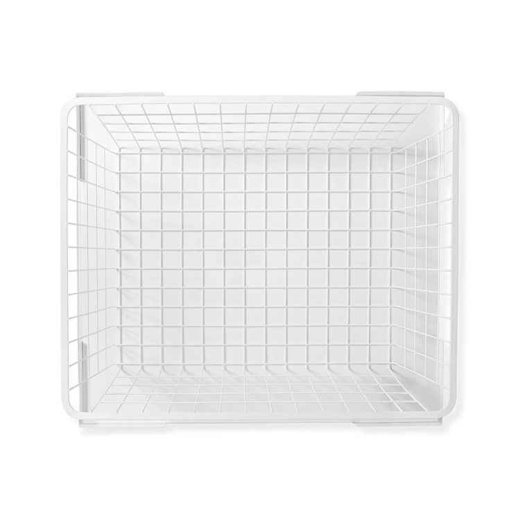 Nedis Stand for Washing Machine & Dryer | Wire basket | 200 kg | White