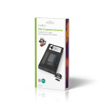 Nedis VHS Converter | Conversion: VHS-C to VHS | Plug and play | Black Nedis VHS Converter | Conversion: VHS-C to VHS | Plug and play | Black