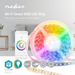 Nedis SmartLife LED Strip | Cool White / RGB / Warm White | 5.00 m | IP44 | 2700 - 6500 K | 960 lm | Android™ / IOS