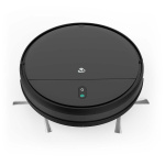 Nedis SmartLife Robot Vacuum Cleaner | Random | Wi-Fi | Capacity collection reservoir: 0.2 l | Automatic charging | Maximum operating time: 1.8 hrs | Black | Android™ / IOS