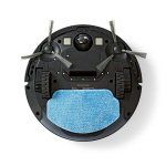 Nedis SmartLife Robot Vacuum Cleaner | Random | Wi-Fi | Capacity collection reservoir: 0.2 l | Automatic charging | Maximum operating time: 1.8 hrs | Black | Android™ / IOS