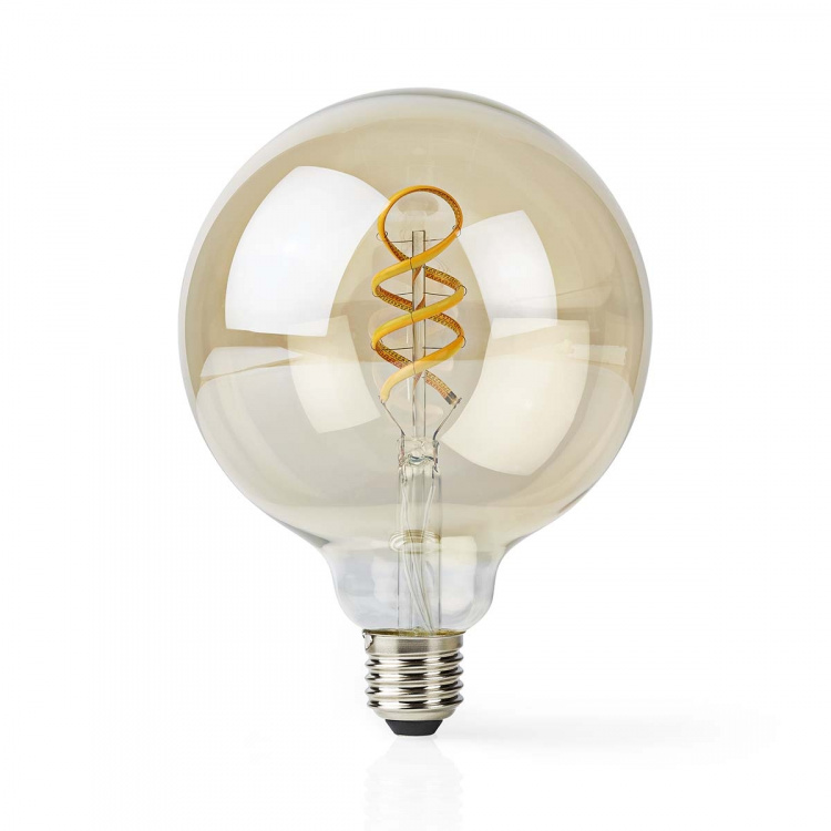 Nedis SmartLife LED Filament Bulb | E27 | 360 lm | 4.90 W | Warm to Cool White | 1800 - 6500 K | Glass | Android™ / IOS | Globe | 1 pcs Nedis SmartLife LED Filament Bulb | E27 | 360 lm | 4.90 W | Warm to Cool White | 1800 - 6500 K | Glass | Android™ / IOS | Globe | 1 pcs
