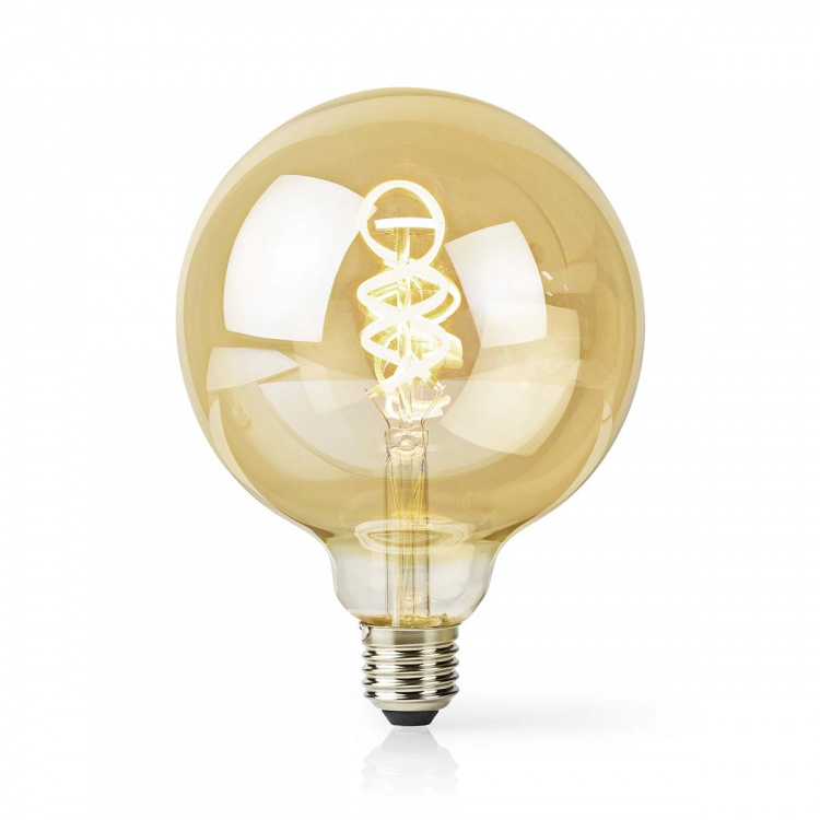 Nedis SmartLife LED Filament Bulb | E27 | 360 lm | 4.90 W | Warm to Cool White | 1800 - 6500 K | Glass | Android™ / IOS | Globe | 1 pcs Nedis SmartLife LED Filament Bulb | E27 | 360 lm | 4.90 W | Warm to Cool White | 1800 - 6500 K | Glass | Android™ / IOS | Globe | 1 pcs
