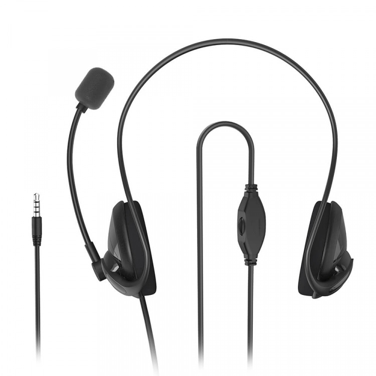Hama Headset PC Office Stereo On-Ear NHS-P100 V2 Black