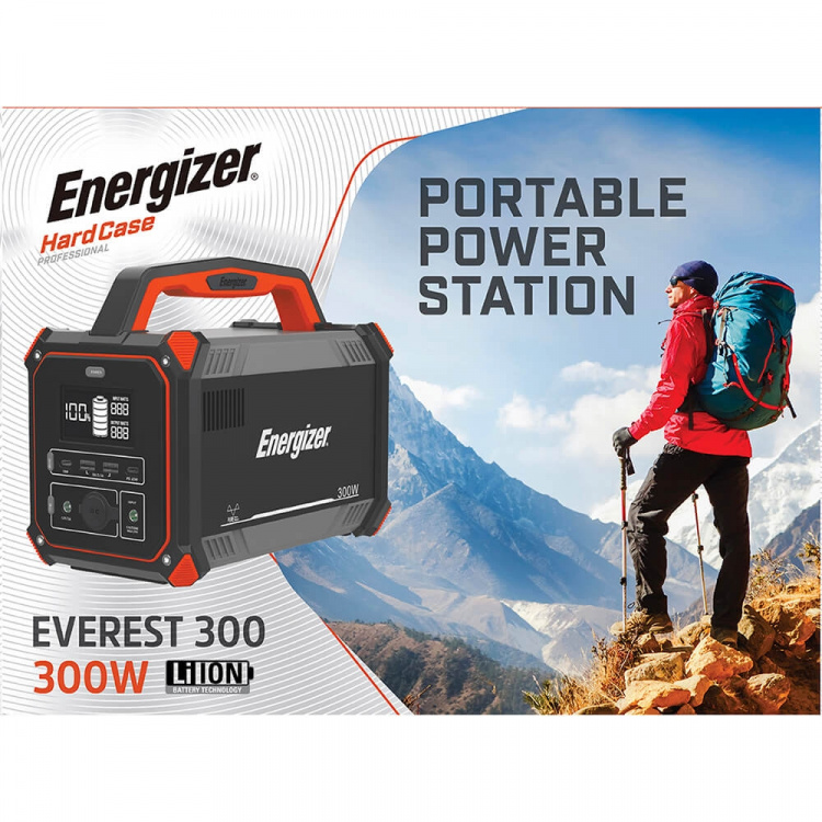 Energizer HC Everest 300 Power Station, 289Wh Li-Ion