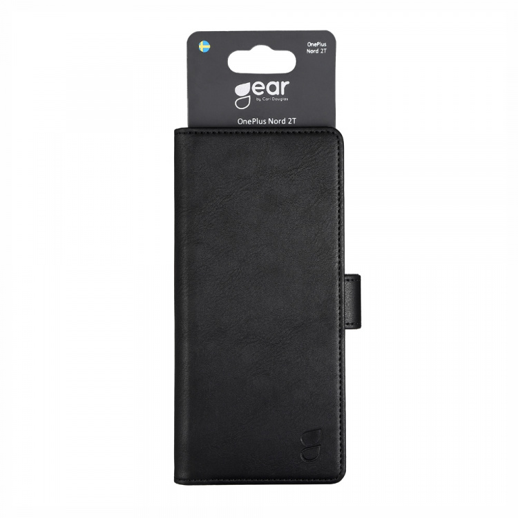 Gear Wallet Case Black - Oneplus Nord 2T