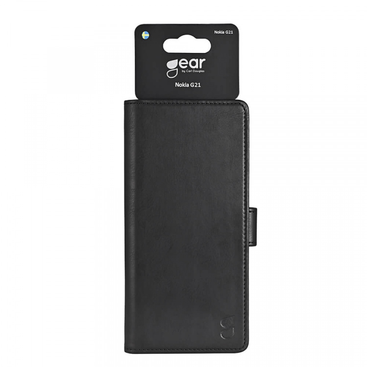 Gear Wallet Case Black - Nokia G21