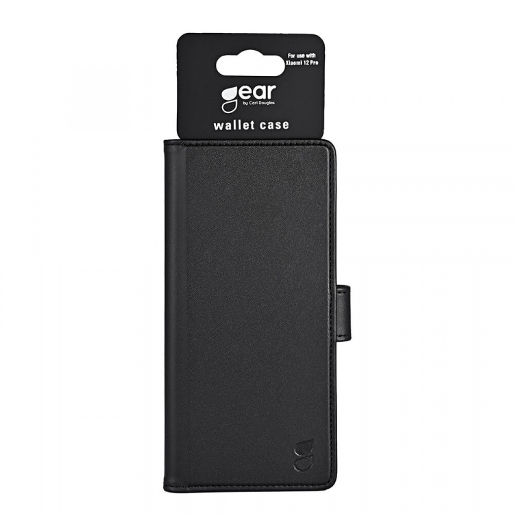 Gear Wallet Case Black - Xiaomi 12 Pro Gear Wallet Case Black - Xiaomi 12 Pro