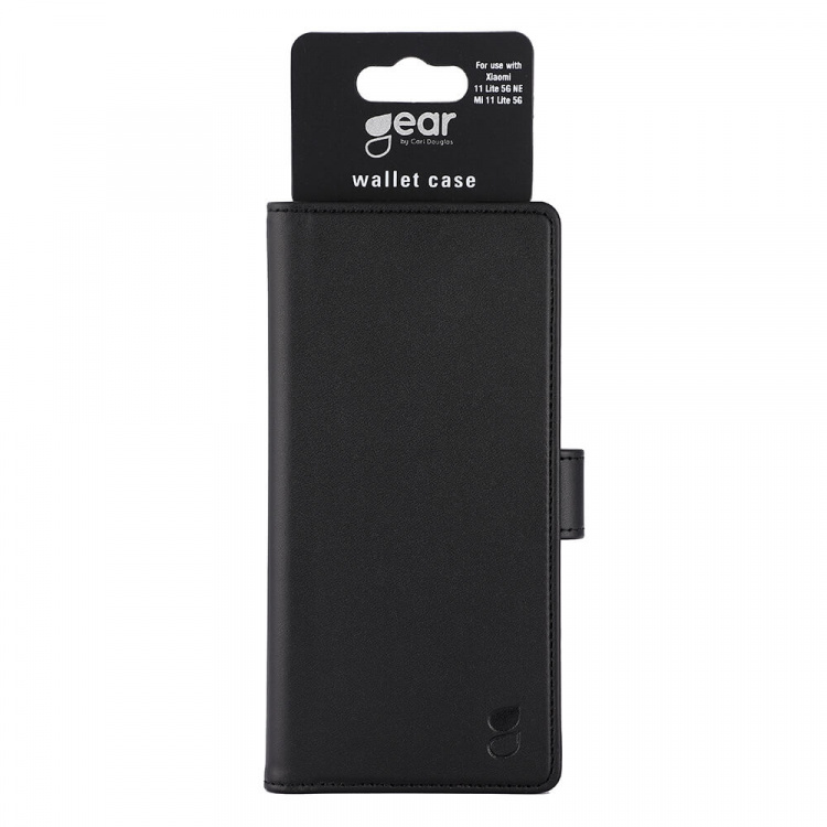 Gear Wallet Case Black - Xiaomi 11 Lite 5G