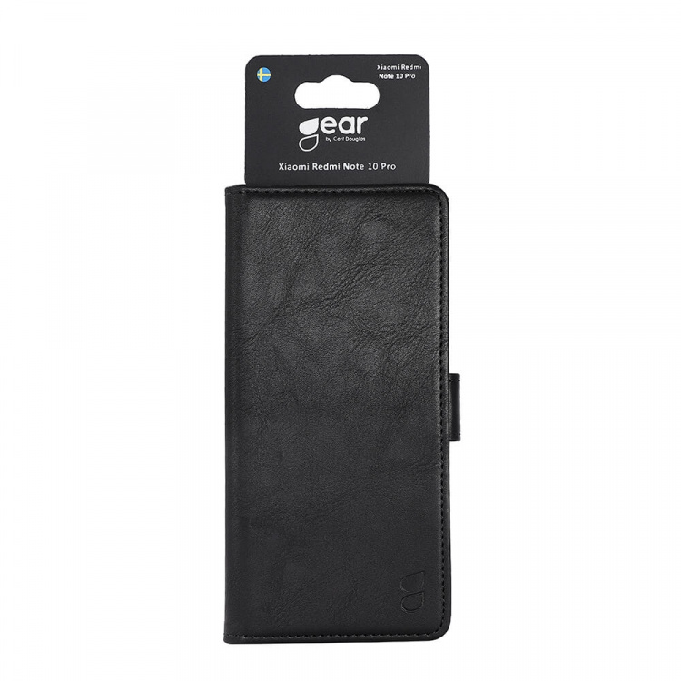 Gear Mobile Wallet Xiaomi Redmi Note 10 Pro Black Gear Mobile Wallet Xiaomi Redmi Note 10 Pro Black