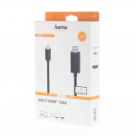 Hama Cable USB-C - HDMI Ultra-HD 4K 1.5m Black Hama Cable USB-C - HDMI Ultra-HD 4K 1.5m Black