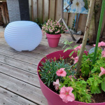 Nikki.Amsterdam The.Pouf | Multicolor Pouf/Side Table & Bluetooth® Speaker