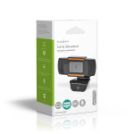 Nedis Webcams | Full HD@30fps | Built-In Microphone | Black Nedis Webcams | Full HD@30fps | Built-In Microphone | Black
