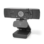 Nedis Webcams | Full HD@60fps / 4K@30fps | Built-In Microphone | Black