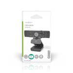 Nedis Webcams | Full HD@60fps / 4K@30fps | Built-In Microphone | Black