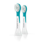 HX6032/33 Sonicare For Kids Compact sonic toothbrush heads 2-pack White