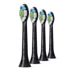 HX6064/11 Sonicare W2 Optimal White Standard sonic toothbrush heads 4-pack Black