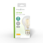 Nedis LED Filament Bulb E27 | A60 | 8 W | 1055 lm | 2700 K | Warm White | Retro Style | 1 pcs