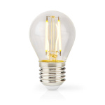Nedis LED Filament Bulb E27 | G45 | 4.5 W | 470 lm | 2700 K | Dimmable | Warm White | Retro Style | 1 pcs Nedis LED Filament Bulb E27 | G45 | 4.5 W | 470 lm | 2700 K | Dimmable | Warm White | Retro Style | 1 pcs