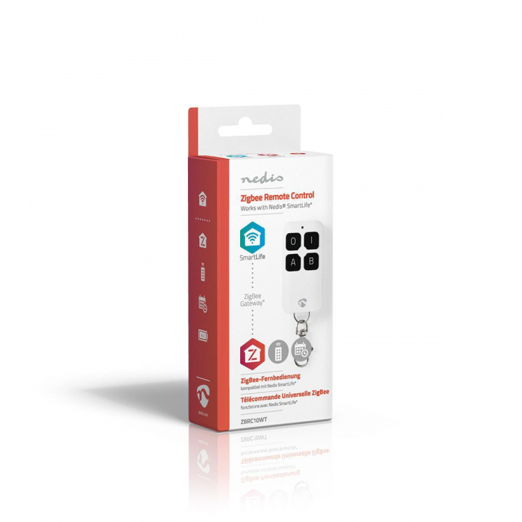 Nedis SmartLife Remote Control | Zigbee 3.0 | Number of buttons: 4 | Android™ / IOS | White