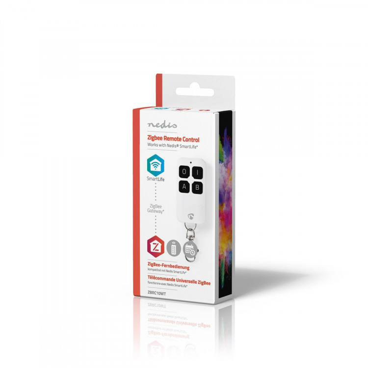 Nedis SmartLife Remote Control | Zigbee 3.0 | Number of buttons: 4 | Android™ / IOS | White
