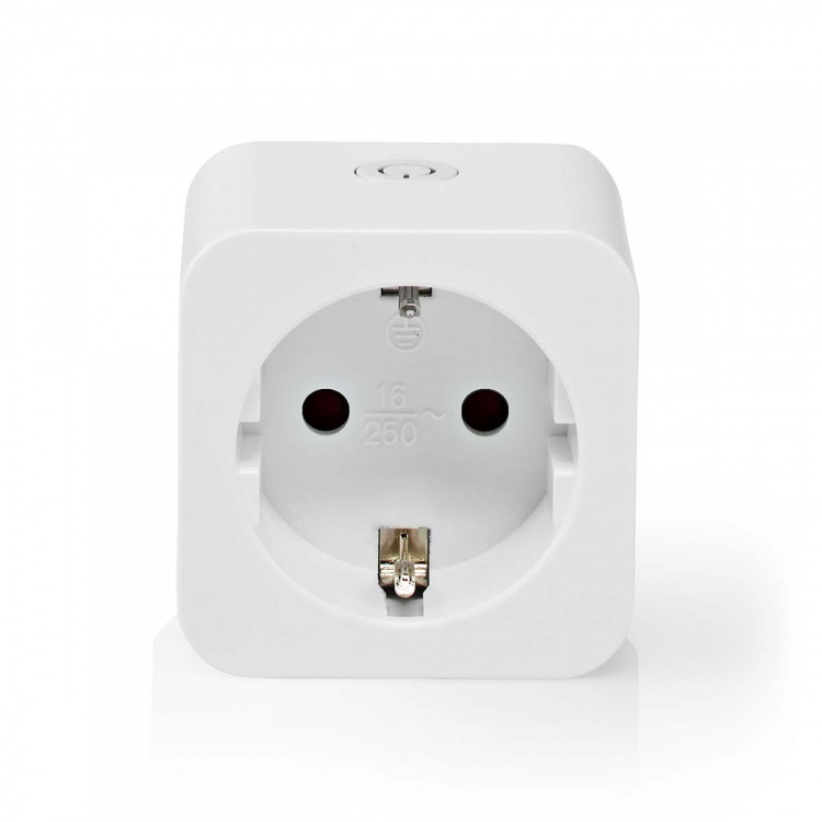 Nedis SmartLife Smart Plug | IP21 | Power meter | 3680 W | Type F (CEE 7/3) | 0 - 55 °C | Android™ / IOS | White | 1 pcs Nedis SmartLife Smart Plug | IP21 | Power meter | 3680 W | Type F (CEE 7/3) | 0 - 55 °C | Android™ / IOS | White | 1 pcs