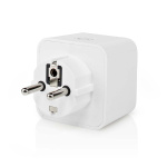 Nedis SmartLife Smart Plug | IP21 | Power meter | 3680 W | Type F (CEE 7/3) | 0 - 55 °C | Android™ / IOS | White | 1 pcs Nedis SmartLife Smart Plug | IP21 | Power meter | 3680 W | Type F (CEE 7/3) | 0 - 55 °C | Android™ / IOS | White | 1 pcs