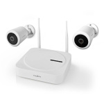 Nedis SmartLife Wireless Camera System | 2x Camera | Full HD 1080p | IP65 | Night vision | White