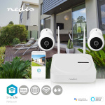 Nedis SmartLife Wireless Camera System | 2x Camera | Full HD 1080p | IP65 | Night vision | White
