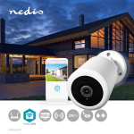 Nedis SmartLife Wireless Camera System | Additional camera | Full HD 1080p | IP65 | Night vision | White