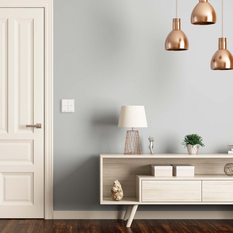 Nedis SmartLife Wall Switch | Wall Mount | Android™ / IOS | Plastic | White Nedis SmartLife Wall Switch | Wall Mount | Android™ / IOS | Plastic | White